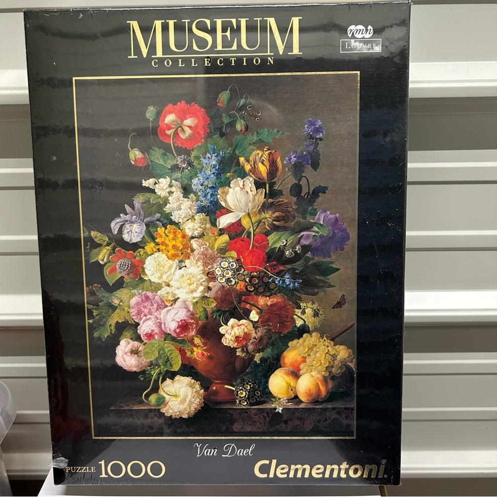 Museum Collection Puzzle Featuring Van Dael “Bowl of Flowers” Clementoni Puzzle
